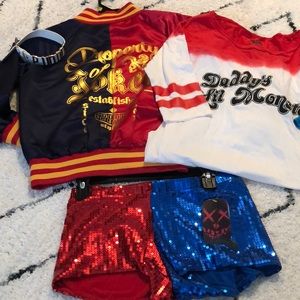 Harley Quinn Costume & Wig